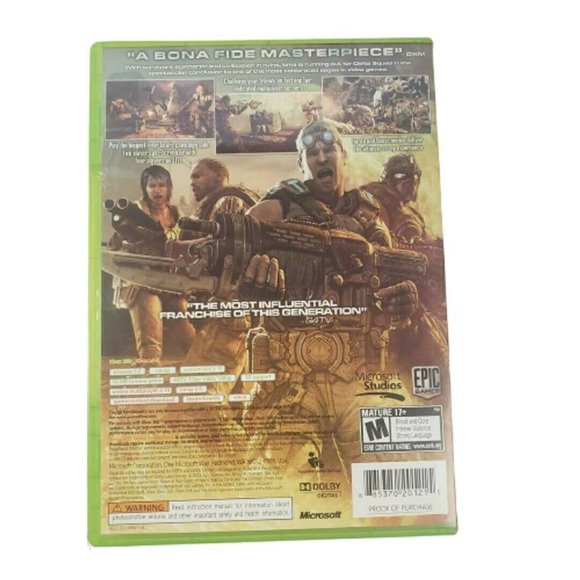 Microsoft Xbox 360 Gear of War 3 Video Game (Complete, 2011) - Picture 3 of 3